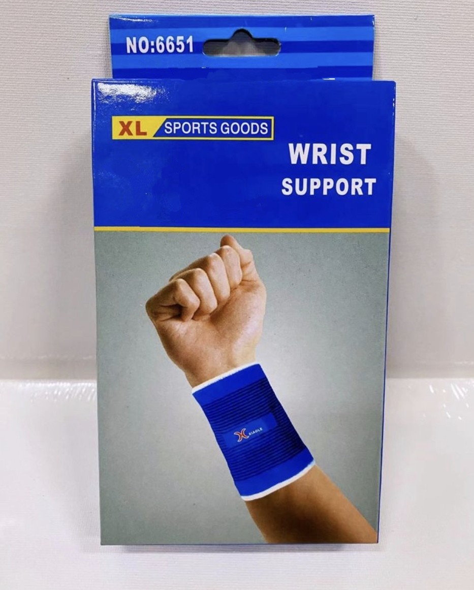 Muñequera azul winner